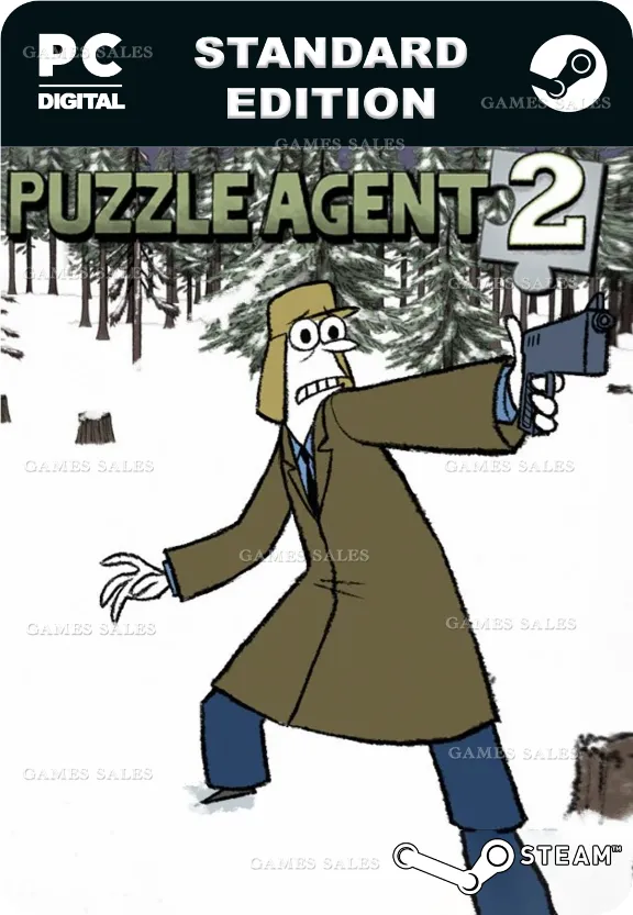 ✅💙PUZZLE AGENT 2💙STEAM GIFT🤖AUTODELIVERY🤖