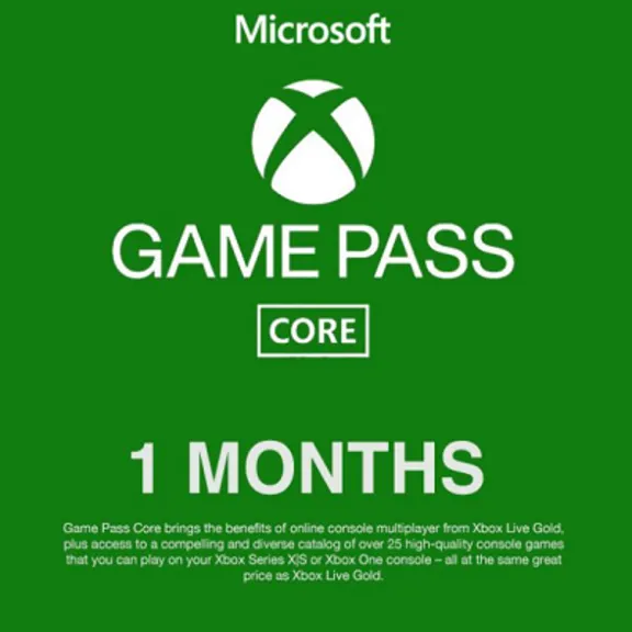 XBOX GAME PASS ESSENTIAL (CORE) 1 МЕСЯЦ (ИНДИЯ) ✅XBOX КЛЮЧ