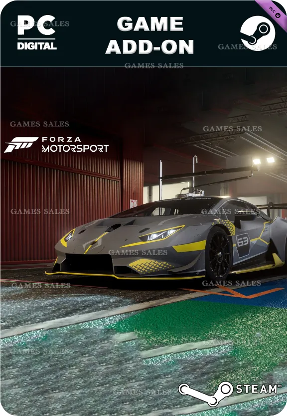 ✅💙FM 2018 LAMBORGHINI #63 SQUADRA CORSE HURACÁN SUPER
