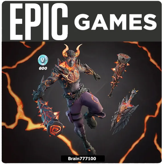 Фортнайт набор Лавовый чемпион + 600Vb Xbox/Epic/PC