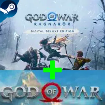 💎God of War(2022)+God of War Ragnarok Deluxe💎ALL DLC✅