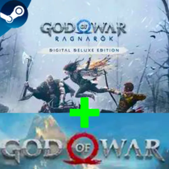 💎God of War(2022)+God of War Ragnarok Deluxe💎ALL DLC✅