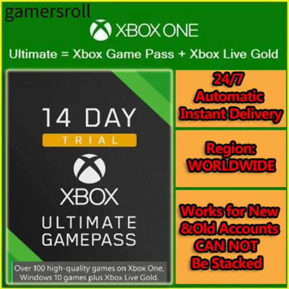 Глобальный ключ Xbox Game Pass Ultimate на 14 дней с EA