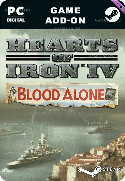 ✅💙EXPANSION - HEARTS OF IRON IV: BY BLOOD ALONE💙STEAM
