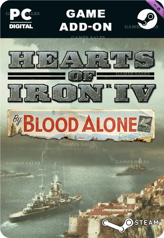 ✅💙EXPANSION - HEARTS OF IRON IV: BY BLOOD ALONE💙STEAM