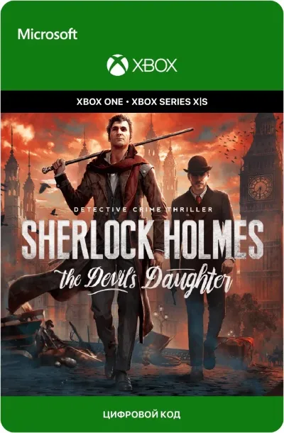 Sherlock Holmes The Devils Daughter Redux XBOX ONE / XBOX SERIES X|S Ключ 🔑