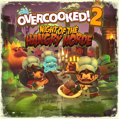 Overcooked! 2 - Night of the Hangry Horde PS4 ПСН