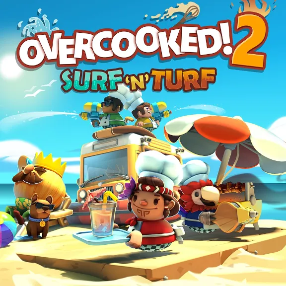 Overcooked! 2 - Surf &acute;n&acute; Turf PS4 ПСН PLAYSTATION