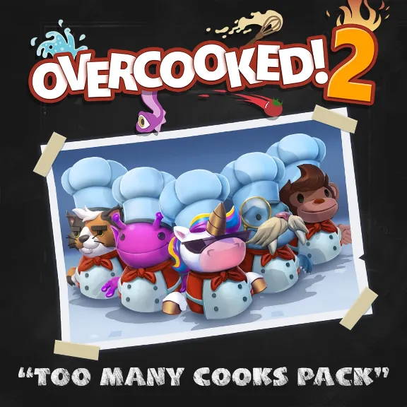 Overcooked! 2 - Too Many Cooks Pack PS4 ПСН PLAYSTATION