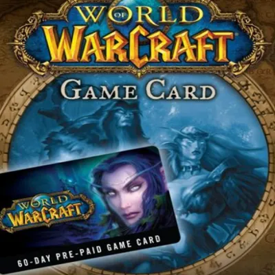 WORLD OF WARCRAFT 60 DAYS ✅ TIME CARD (US)+CLASSIC