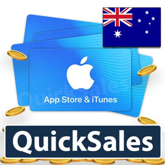 🚀APPLE🍏ITUNES🔵AppStore⚪️АВСТРАЛИЯ КАРТА ПОПОЛНЕН AUD