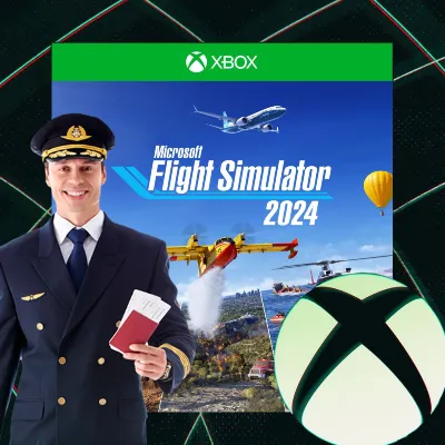 Flight Simulator 2024 XBOX SERIES X|S + ПК WINDOWS ЛЮБОЙ АКАУНТ✅