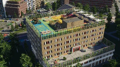 Cities Skylines II Creator Pack: Urban Promenades DLC AUTODELIVERY STEAM RUSSIA