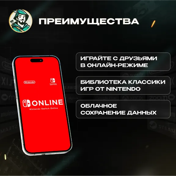 🔥NINTENDO SWITCH ONLINE🔥ПОДПИСКА 12 МЕСЯЦЕВ🔥ПОЛЬША