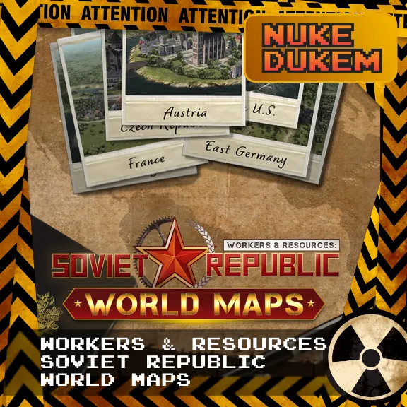 РФ+СНГ | Workers & Resources: Soviet Republic - World Maps | STEAM КЛЮЧ