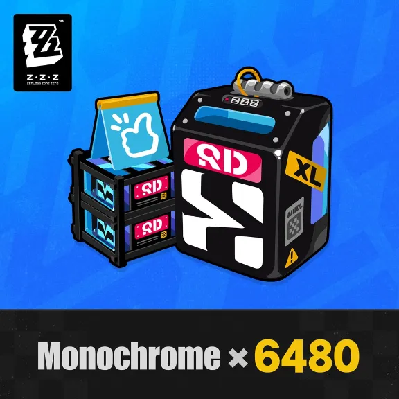 Монохромы ×6480 • Zenless Zone Zero ПСН PLAYSTATION