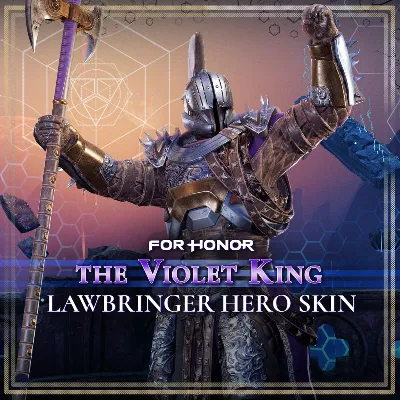 ✅Лиловый Король – облик юстициария – FOR HONOR✅ПСН