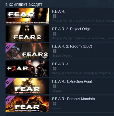 FEAR Complete Pack (Steam Gift Россия Казахстан)