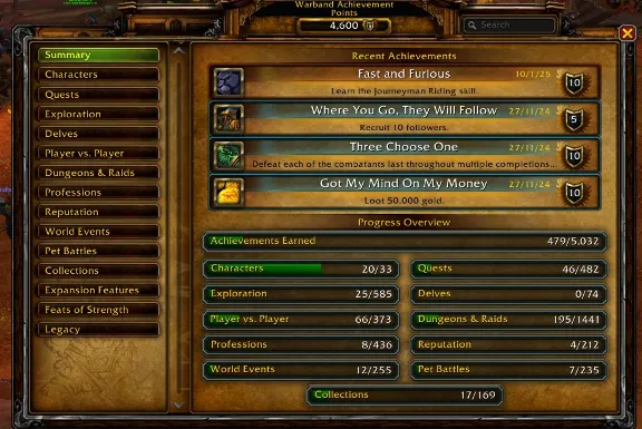 Аккаунт KZ Battle.net WoW Прокаченный (BFA/Shadowlands)