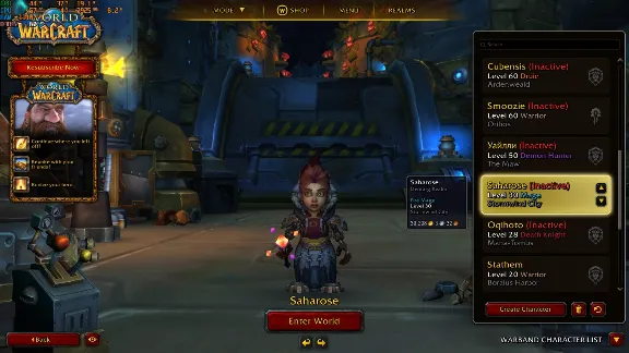 Аккаунт KZ Battle.net WoW Прокаченный (BFA/Shadowlands)
