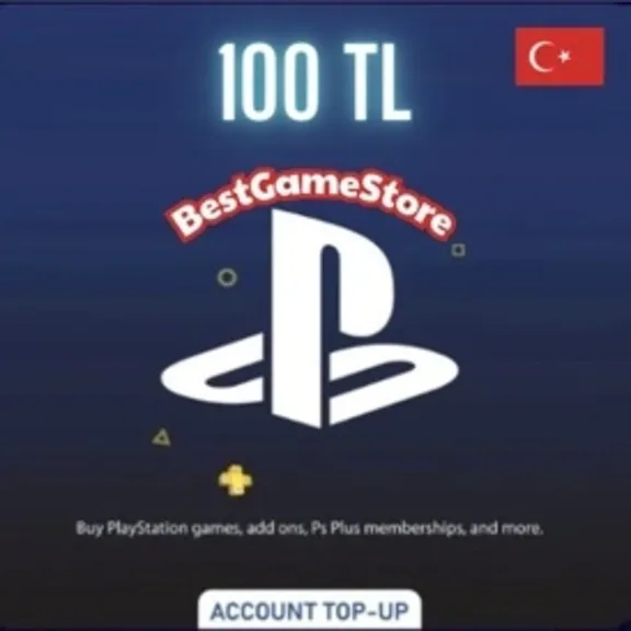 💎 100 TRY (TL) PSN balance in Turkey💎