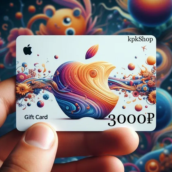 🎟📱Подарочная карта Apple 3000руб (код AppStore 3000)