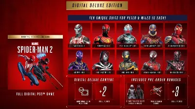 MARVEL&acute;S SPIDER-MAN 2 DIGITAL DELUXE EDITION | ВСЕ DLC