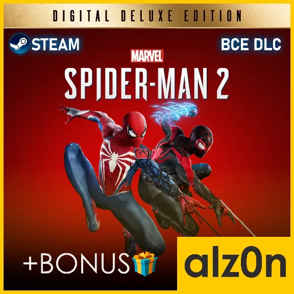 🟥Marvel&acute;s Spider-Man 2 Deluxe Edition [ВСЕ DLC]・STEAM