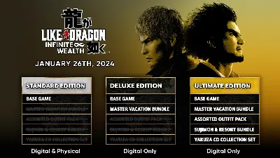 ✅Like a Dragon Infinite Wealth / Ultimate Steam Ключ + подарок