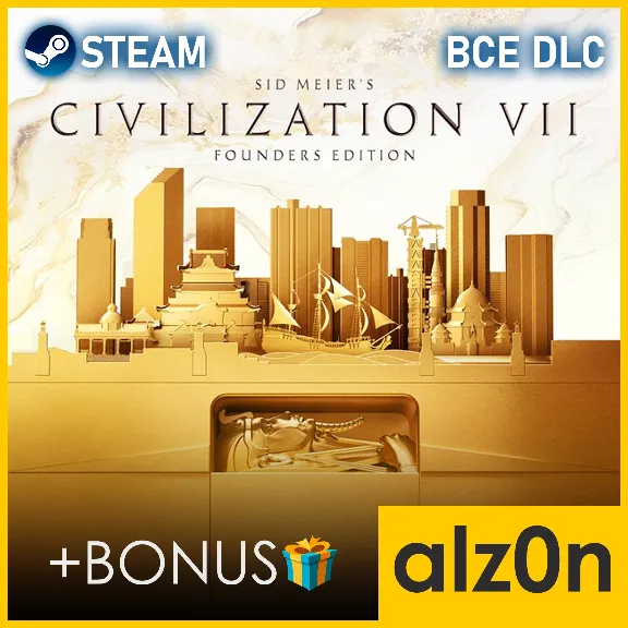 🟥Sid Meier&acute;s Civilization VII Founders Ed. [ВСЕ DLC]