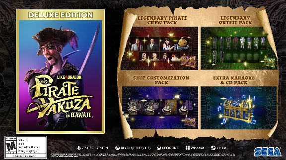 🟢🔥LIKE A DRAGON PIRATE YAKUZA IN HAWAI DELUXE XBOX+ПК