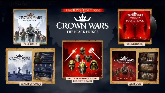 ⭐ Crown Wars: The Black Prince: Sacred Edition Steam КЛ