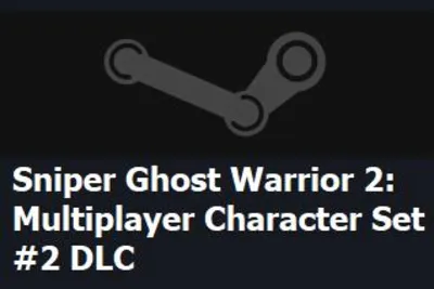 Sniper Ghost Warrior 2 Multiplayer Character Set #2 Key