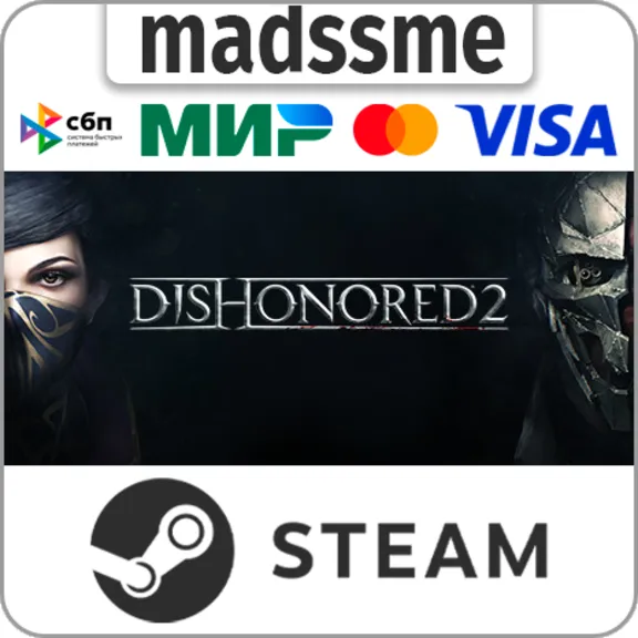 Dishonored 2 * RU/KZ/CIS/TR/AR * STEAM 🚀 AUTO DELIVERY