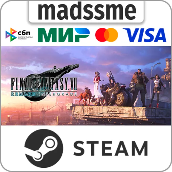 FINAL FANTASY VII REMAKE INTERGRADE * RU/KZ/CIS/TR/CN/AR/IN/BR * STEAM 🚀 AUTO