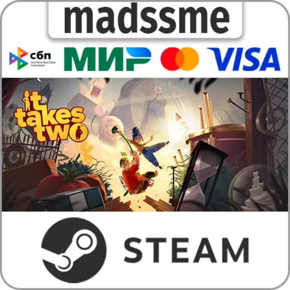 It Takes Two * RU/KZ/CIS/TR/AR * STEAM 🚀 AUTO DELIVERY