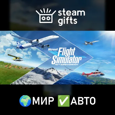 Microsoft Flight Simulator 40th Anniversary МИР АВТО