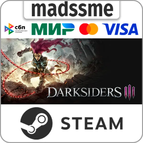 Darksiders III * RU/KZ/CIS/TR/AR * STEAM 🚀 AUTO