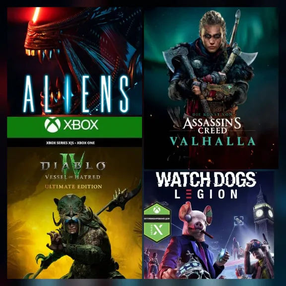 DIABLO IV Vessel of Hatred + GAMES XBOX ACCOUNT
