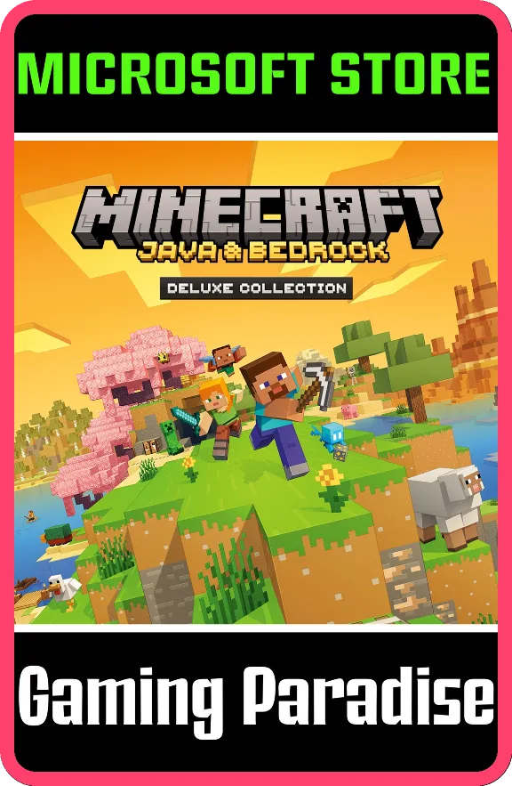 ❗MINECRAFT: JAVA & BEDROCK DELUXE COLLECTION PC WIN🔑🔑