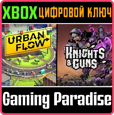 ❗COUCH CO-OP: URBAN FLOW + KNIGHTS & GUNS🔑КЛЮЧ❗