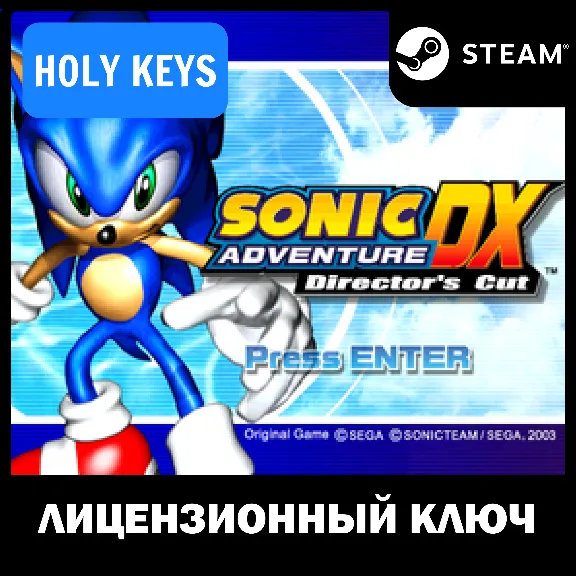 🔥Sonic Adventure DX STEAM KEY🔑 🌎GLOBAL + Bonus 🎁