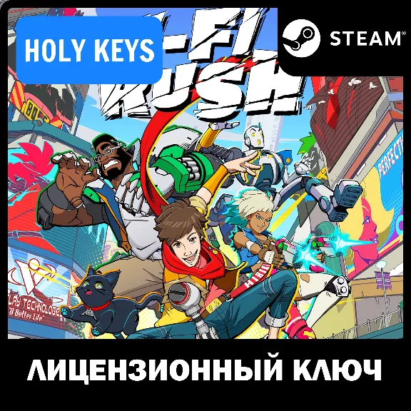 🔥Hi-Fi RUSH STEAM КЛЮЧ🔑 (PC) 🌎РФ+МИР + БОНУС🎁