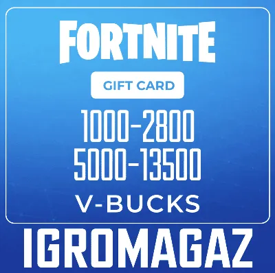 Карта Fortnite–1000-2800-5000-13500 V-Bucks🔵Epic Games