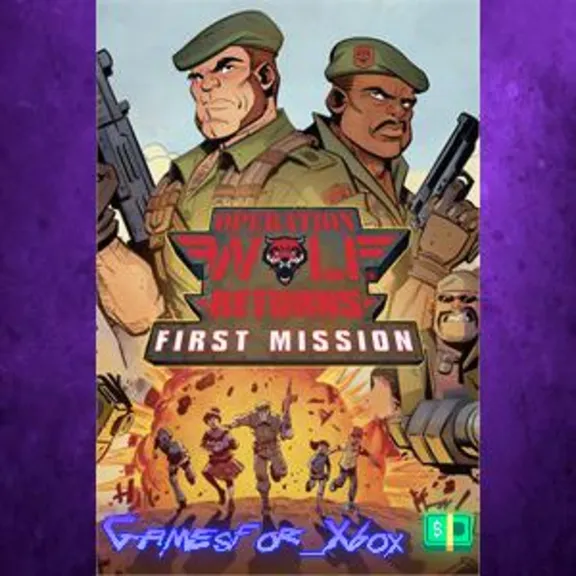 ☀️Operation Wolf Returns First Mission XBOX
