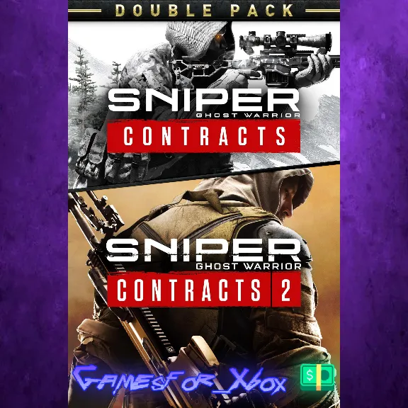 ☀️Sniper Ghost Warrior Contracts 1 & 2 Double Pack XBOX