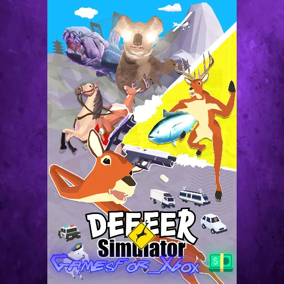 ☀️DEEEER Simulator Your Average Everyday Deer Game XBOX