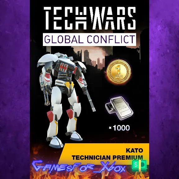 Techwars Global Conflict - KATO Technician Premium and Prosperity Legacy Pack XBOX