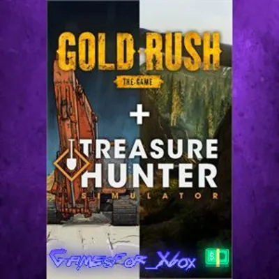 Simulator Pack Treasure Hunter Simulator and Gold Rush: The Game DOUBLE BUNDLE XBOX