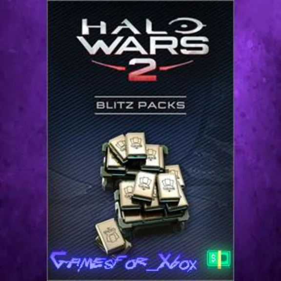 ☀️Halo Wars 2 100 Blitz Packs + 35 Free XBOX DLC